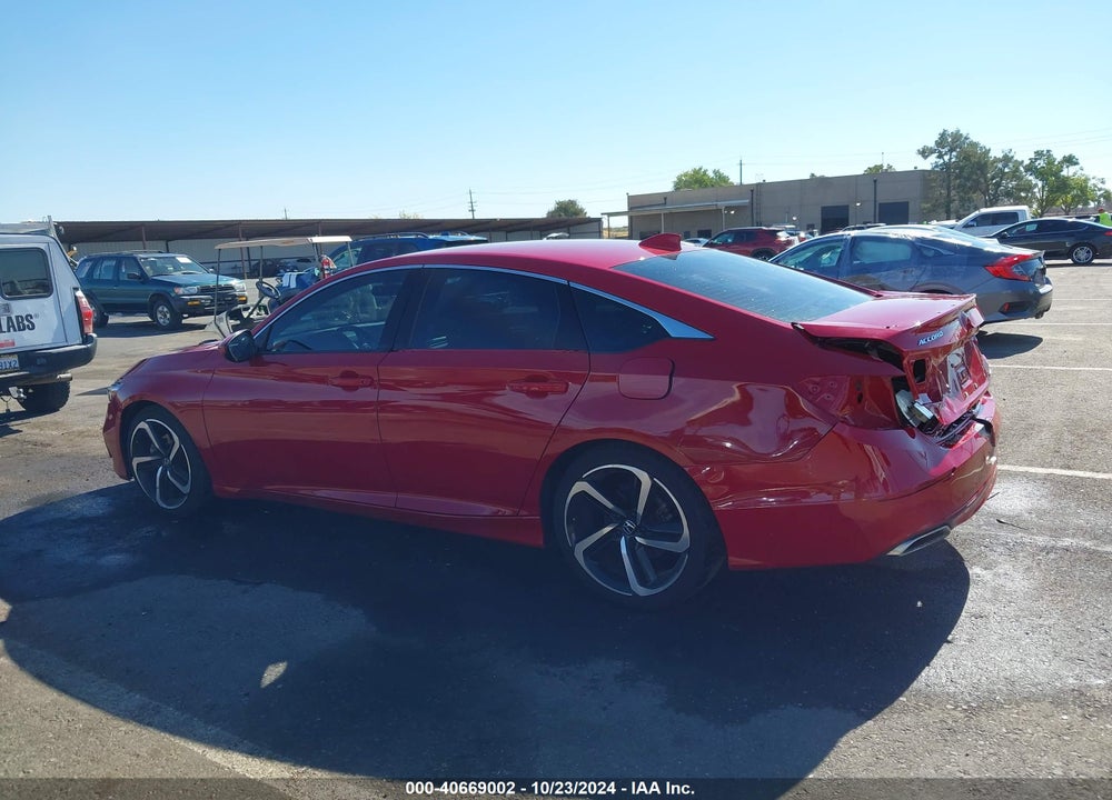 2019 HONDA ACCORD SPORT VIN: 1HGCV1F39KA153092