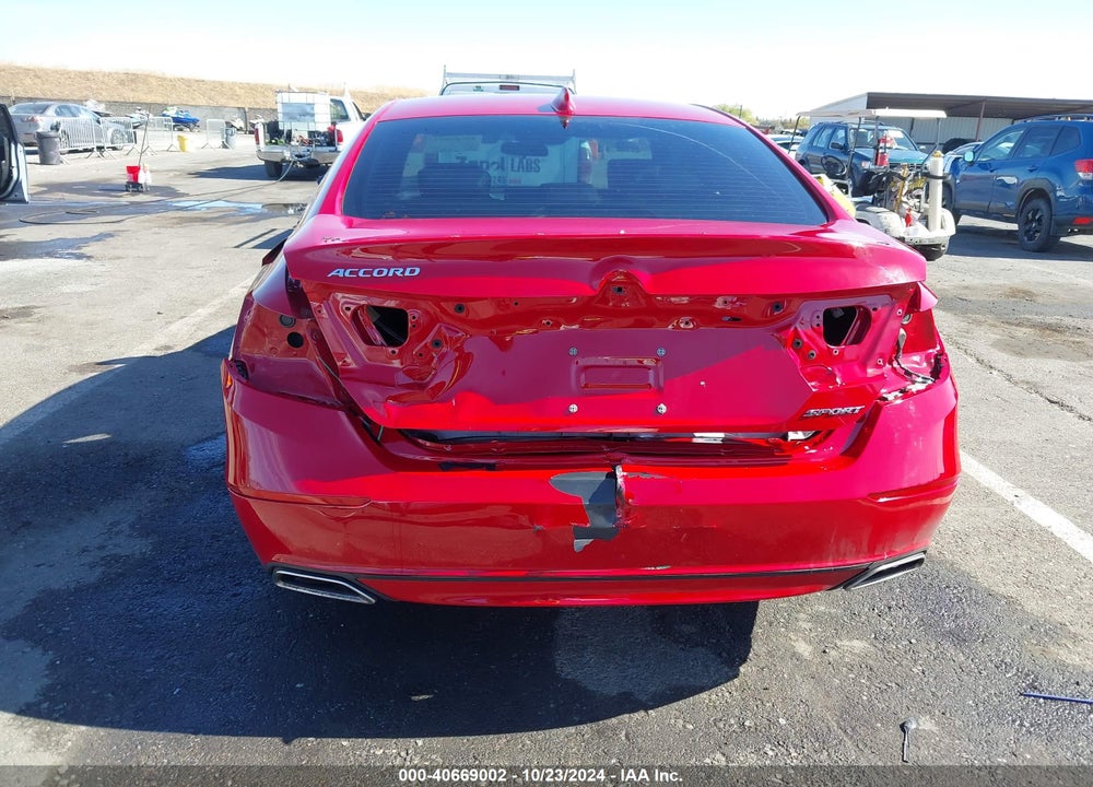 2019 HONDA ACCORD SPORT VIN: 1HGCV1F39KA153092