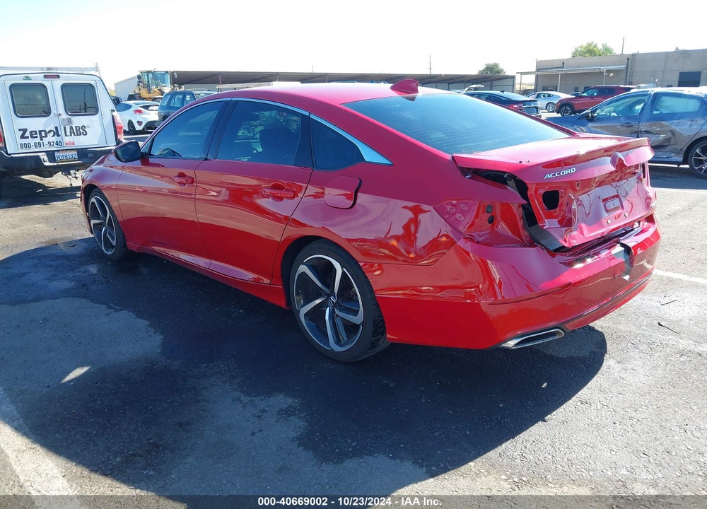 2019 HONDA ACCORD SPORT VIN: 1HGCV1F39KA153092