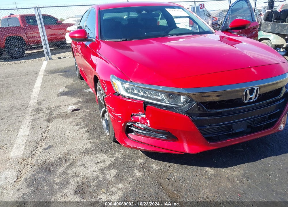 2019 HONDA ACCORD SPORT VIN: 1HGCV1F39KA153092
