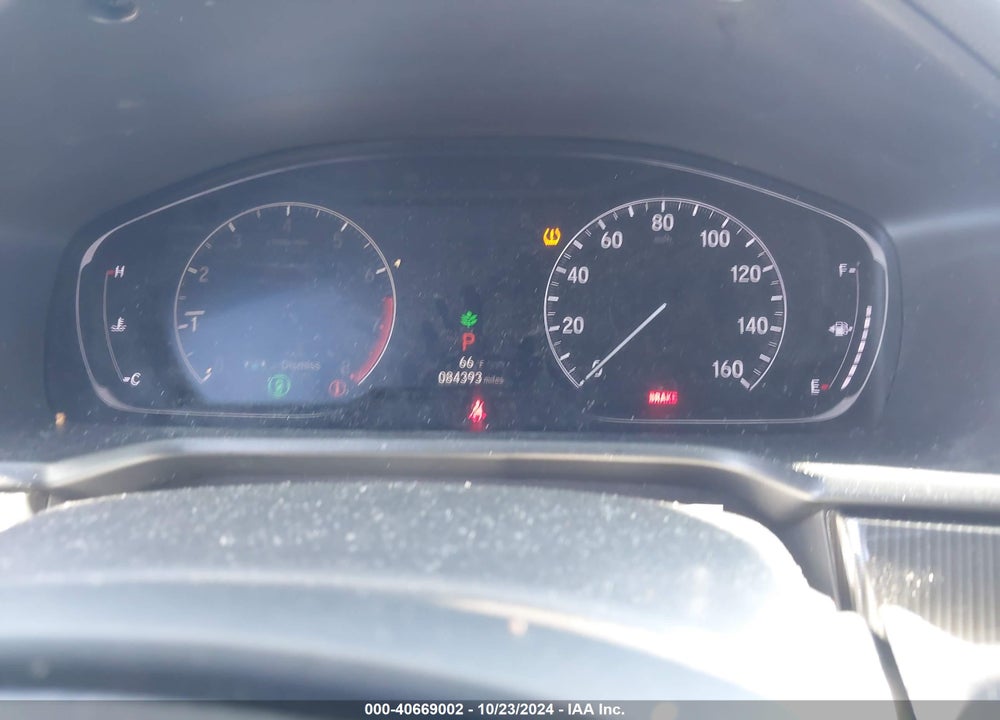 2019 HONDA ACCORD SPORT VIN: 1HGCV1F39KA153092