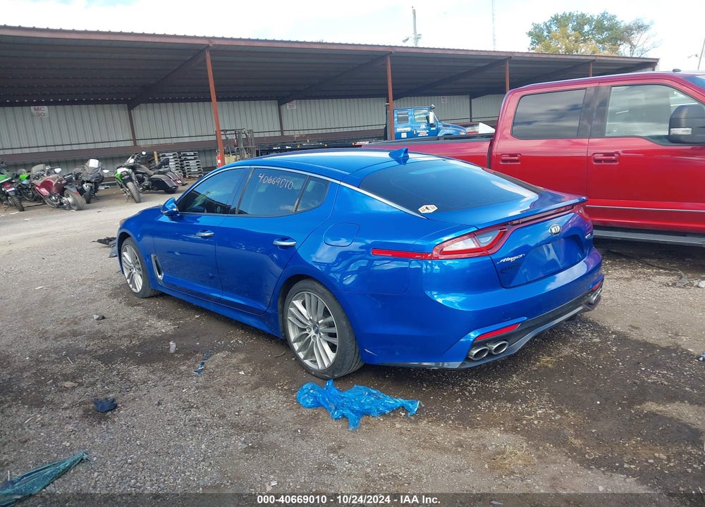 2018 KIA STINGER VIN: KNAE15LA5J6032765