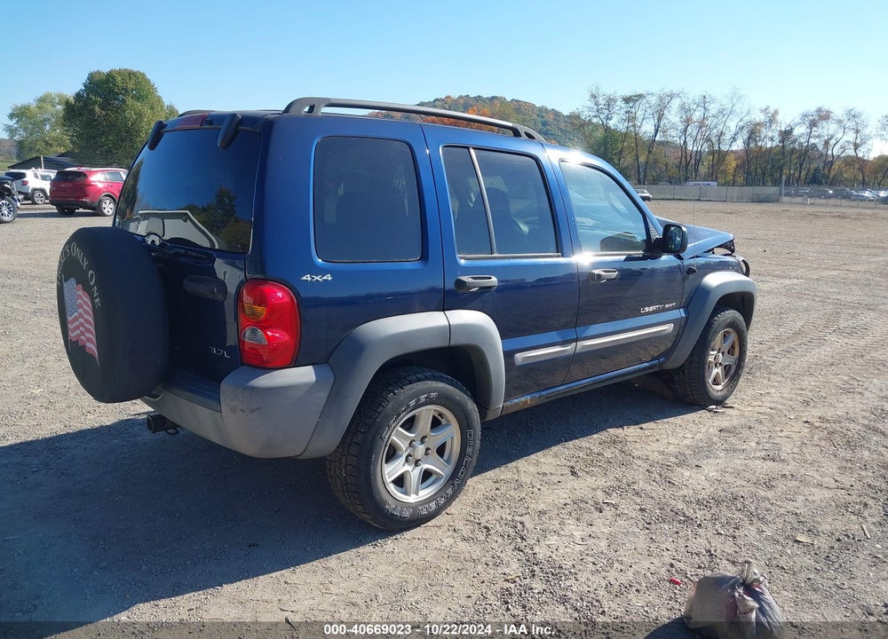 2002 JEEP LIBERTY SPORT VIN: 1J4GL48KX2W208979