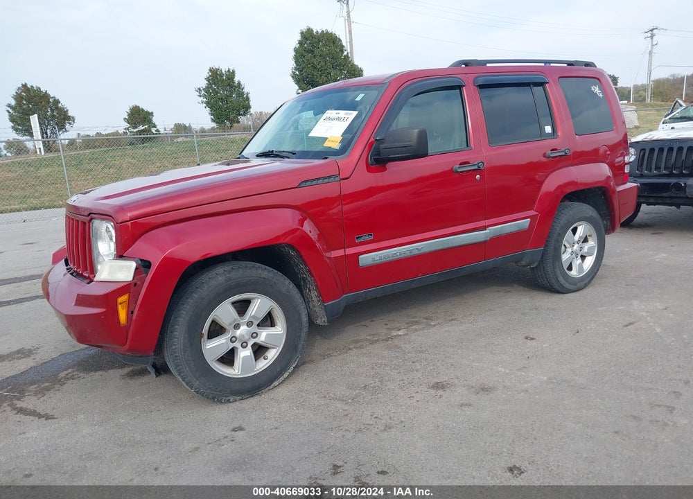 2009 JEEP LIBERTY SPORT VIN: 1J8GP28K99W547962