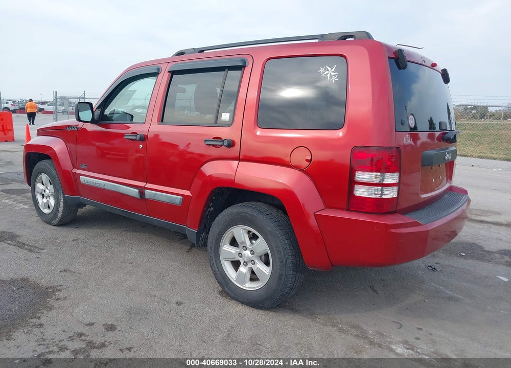 2009 JEEP LIBERTY SPORT VIN: 1J8GP28K99W547962