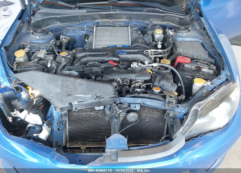 2011 SUBARU IMPREZA WRX PREMIUM VIN: JF1GV7F65BG518920