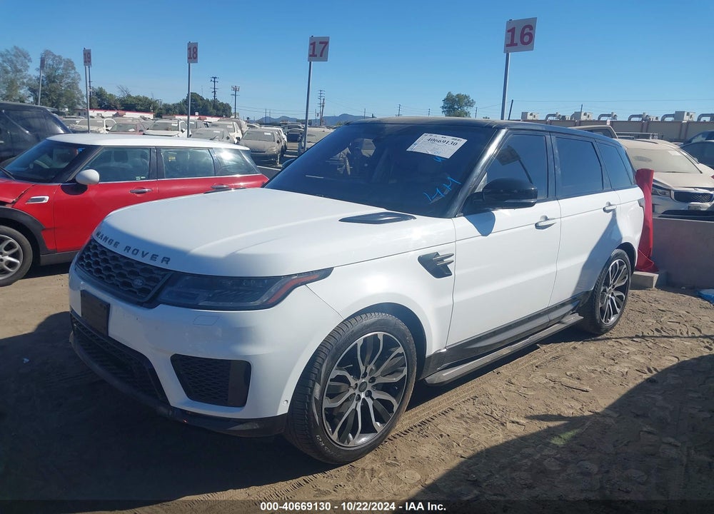 2021 LAND ROVER RANGE ROVER SPORT HSE SILVER EDITION MHEV VIN: SALWR2SU2MA766896