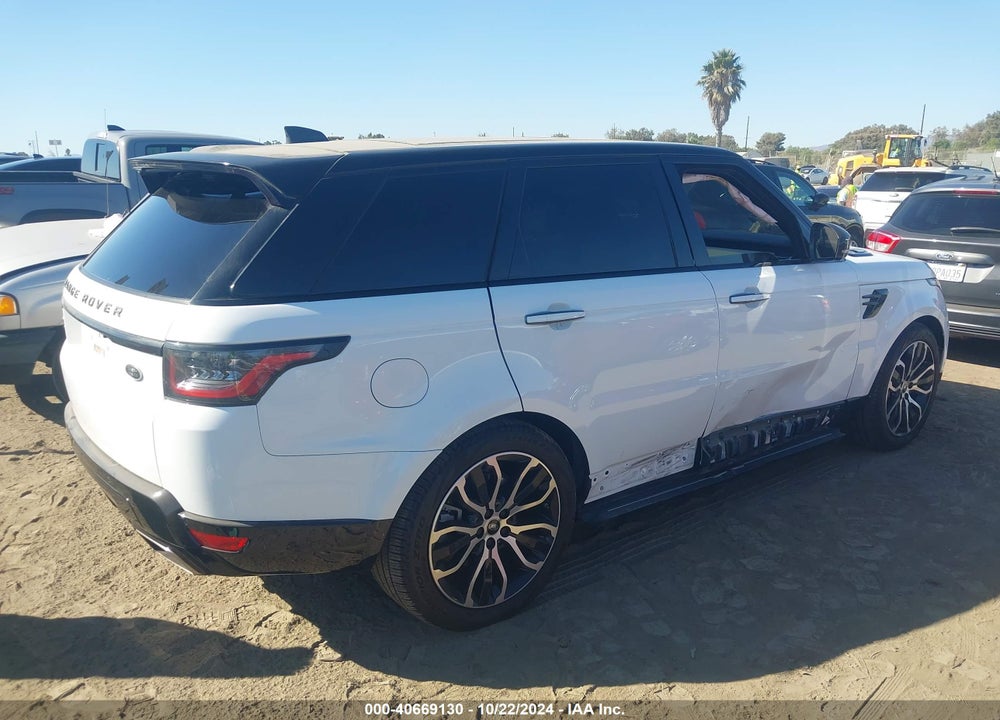 2021 LAND ROVER RANGE ROVER SPORT HSE SILVER EDITION MHEV VIN: SALWR2SU2MA766896
