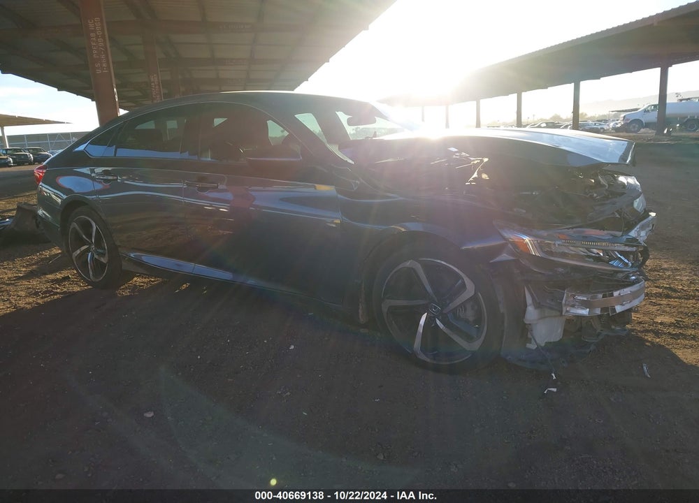 2019 HONDA ACCORD SPORT VIN: 1HGCV1F3XKA055866