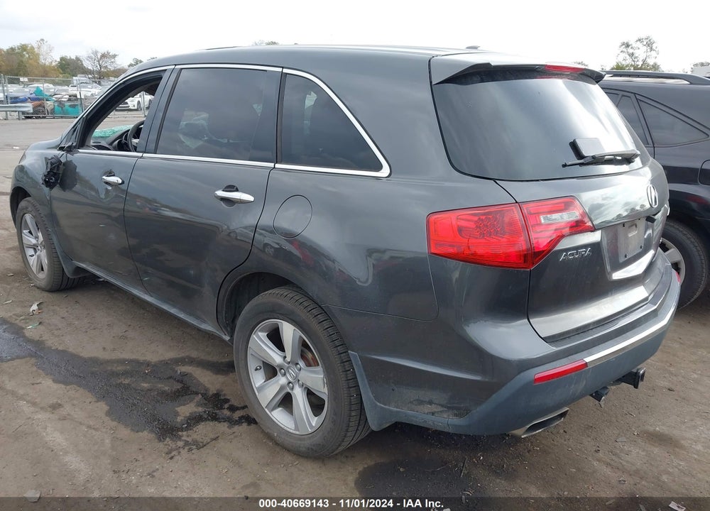 2011 ACURA MDX TECHNOLOGY PACKAGE VIN: 2HNYD2H64BH514910