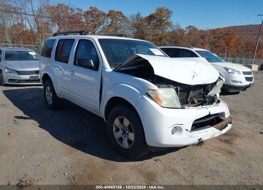2008 NISSAN PATHFINDER S VIN: 5N1AR18BX8C663359