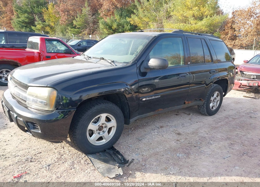 2002 CHEVROLET TRAILBLAZER LS VIN: 1GNDT13S922422987