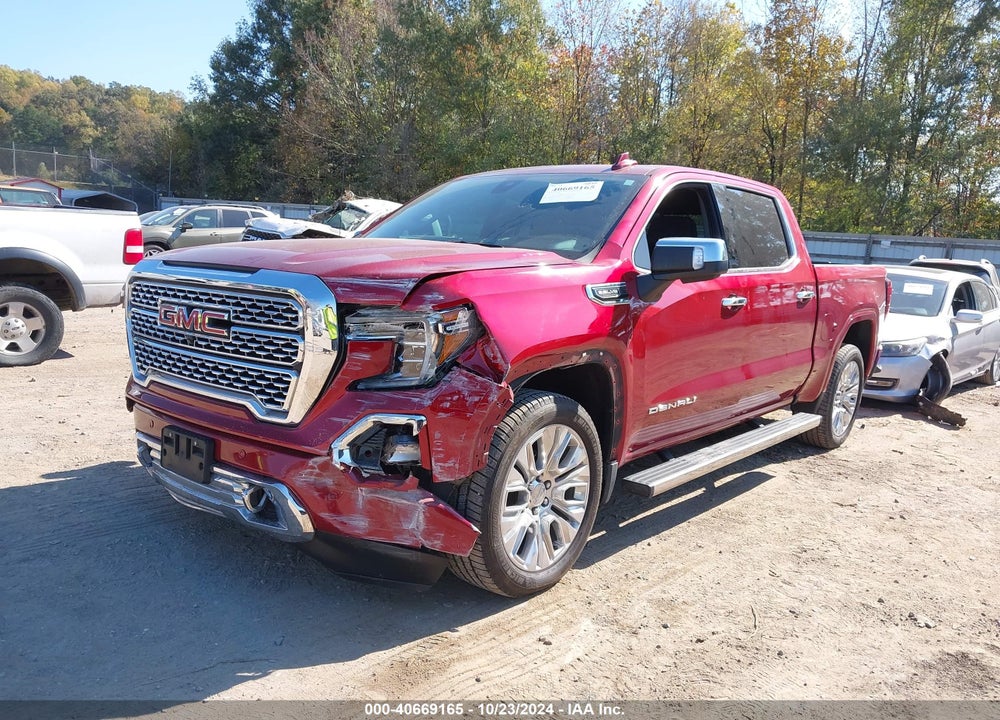 2020 GMC SIERRA 1500 4WD SHORT BOX DENALI VIN: 1GTU9FEL3LZ298217