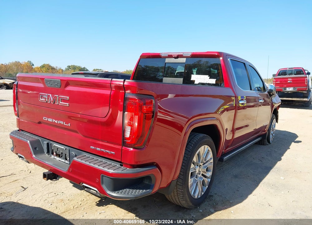 2020 GMC SIERRA 1500 4WD SHORT BOX DENALI VIN: 1GTU9FEL3LZ298217