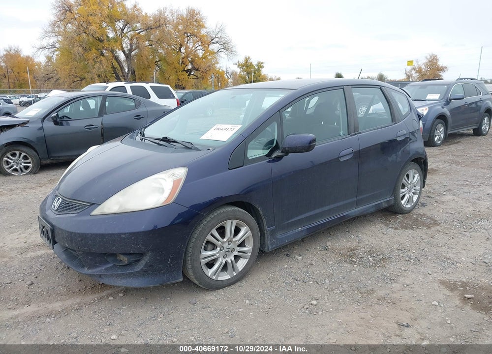 2009 HONDA FIT SPORT VIN: JHMGE87619S015762