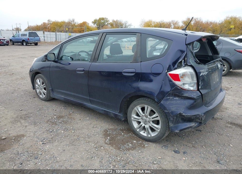 2009 HONDA FIT SPORT VIN: JHMGE87619S015762