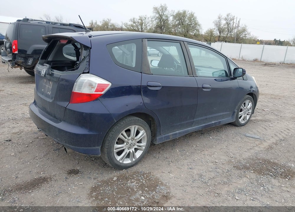 2009 HONDA FIT SPORT VIN: JHMGE87619S015762