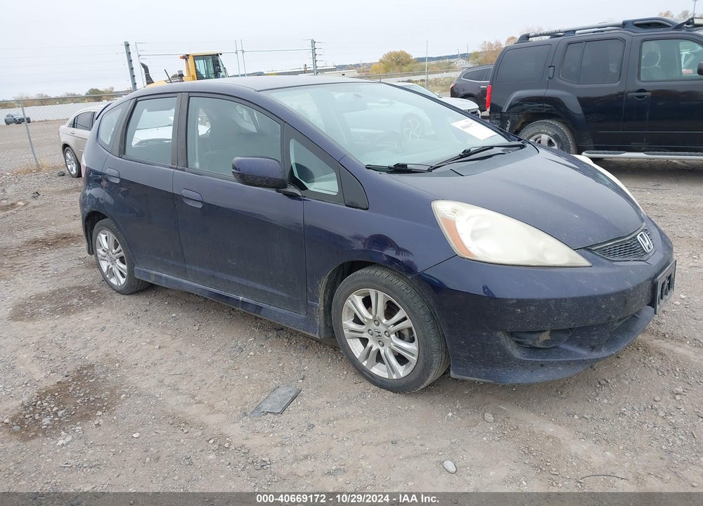 2009 HONDA FIT SPORT VIN: JHMGE87619S015762