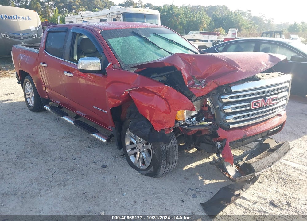 2016 GMC CANYON SLT VIN: 1GTG5DE38G1166555