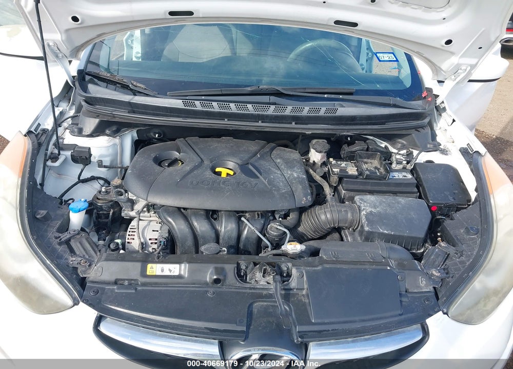 2013 HYUNDAI ELANTRA GLS VIN: 5NPDH4AE9DH438973