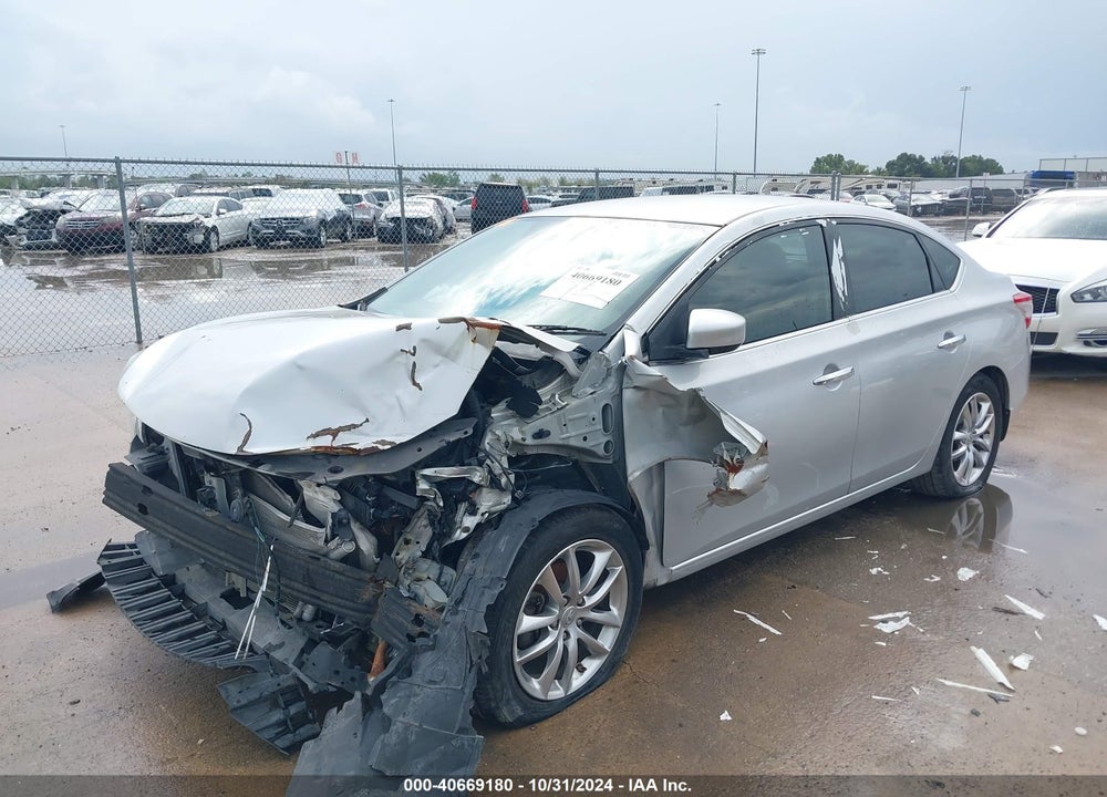 2015 NISSAN SENTRA S VIN: 3N1AB7AP4FY284091