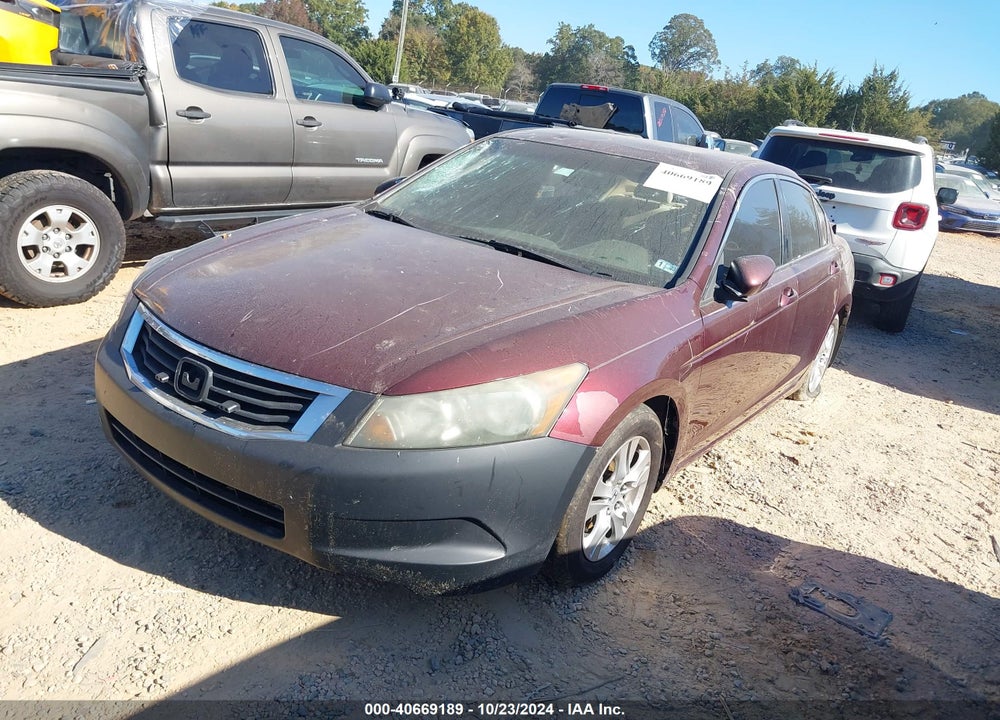 2009 HONDA ACCORD 2.4 LX-P VIN: 1HGCP26459A168174