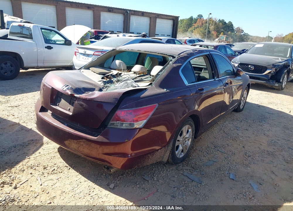 2009 HONDA ACCORD 2.4 LX-P VIN: 1HGCP26459A168174