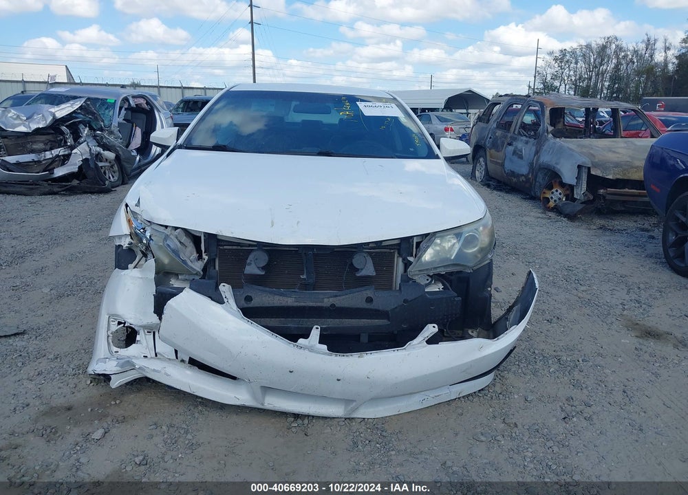 2012 TOYOTA CAMRY SE VIN: 4T1BF1FK5CU579064