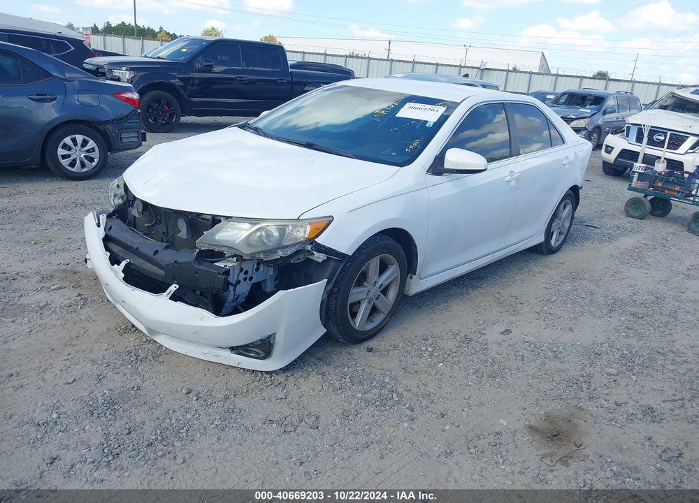 2012 TOYOTA CAMRY SE VIN: 4T1BF1FK5CU579064