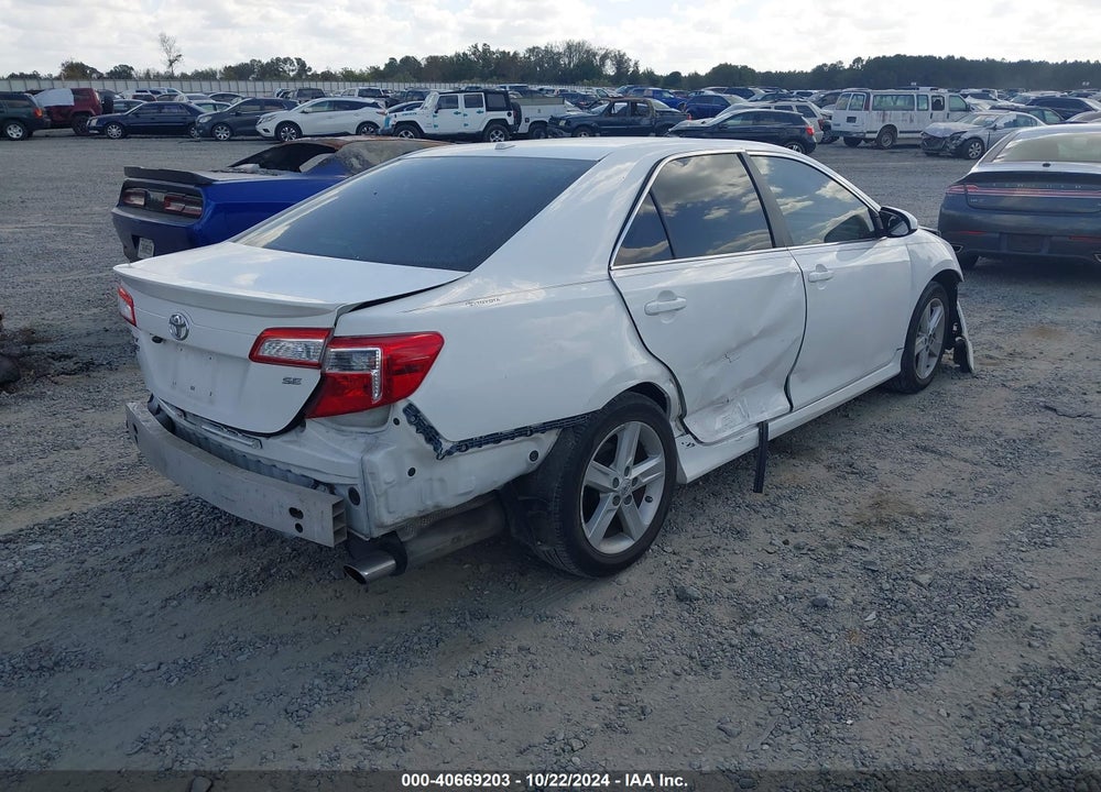 2012 TOYOTA CAMRY SE VIN: 4T1BF1FK5CU579064