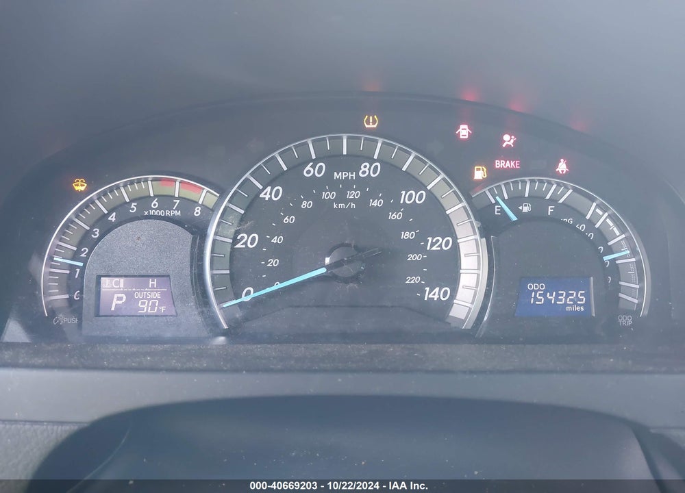 2012 TOYOTA CAMRY SE VIN: 4T1BF1FK5CU579064