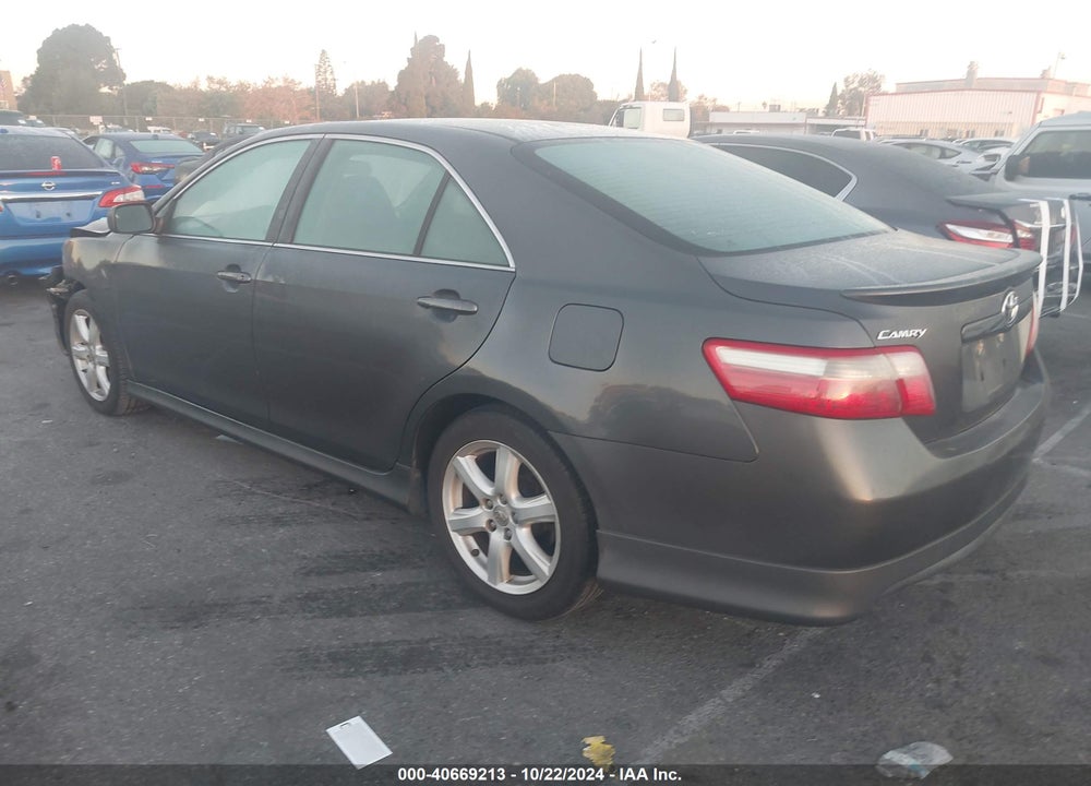 2007 TOYOTA CAMRY SE VIN: 4T1BE46K97U604428