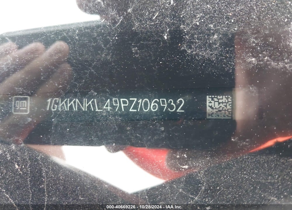 2023 GMC ACADIA FWD SLE VIN: 1GKKNKL49PZ106932