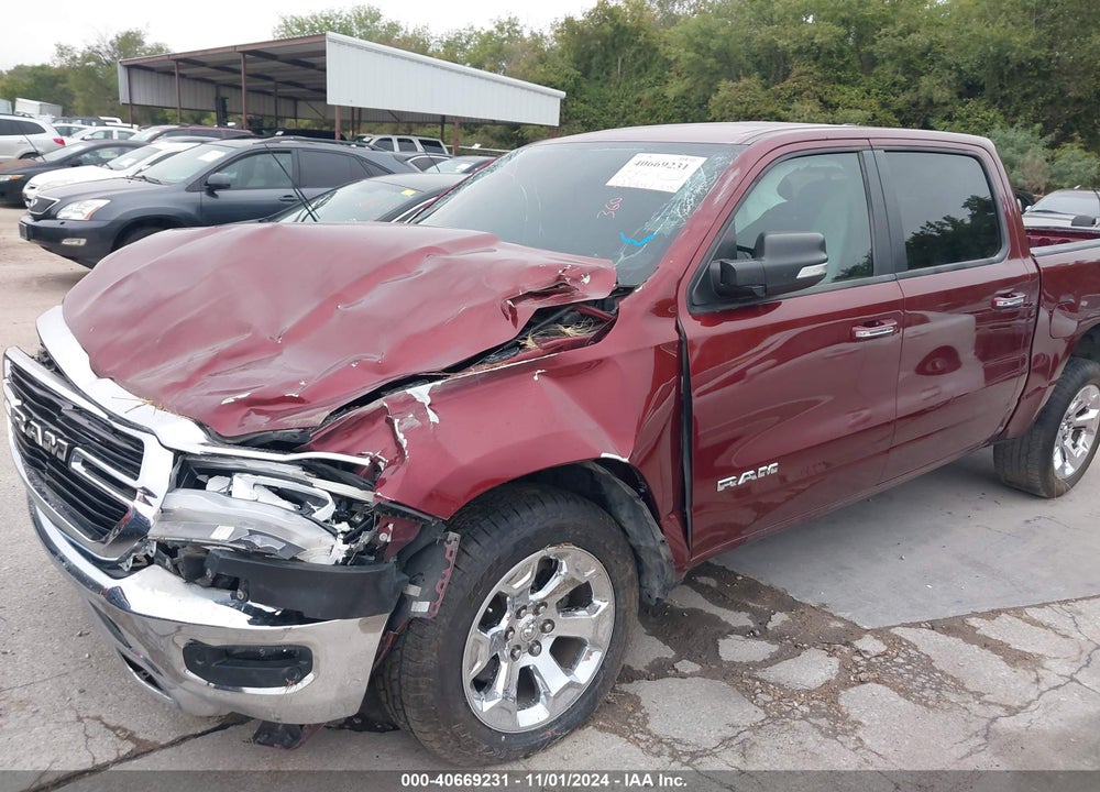 2019 RAM 1500 BIG HORN/LONE STAR 4X2 5'7 BOX VIN: 1C6RREFTXKN535362
