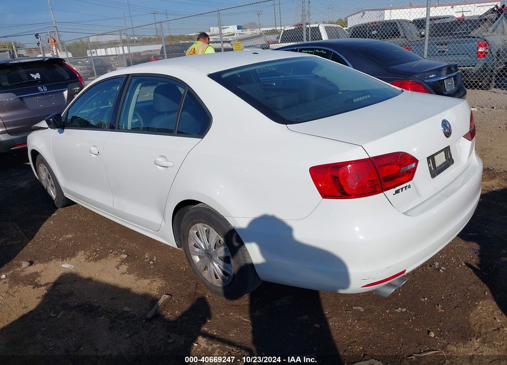 2014 VOLKSWAGEN JETTA 2.0L S VIN: 3VW2K7AJ6EM426988