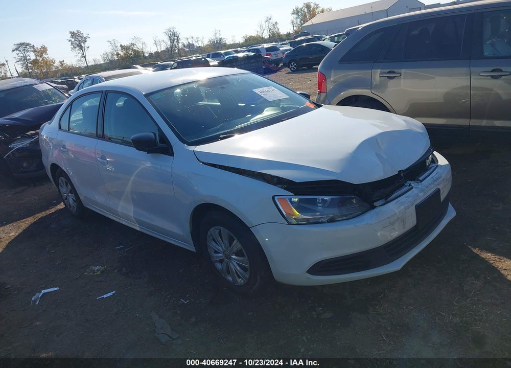 2014 VOLKSWAGEN JETTA 2.0L S VIN: 3VW2K7AJ6EM426988