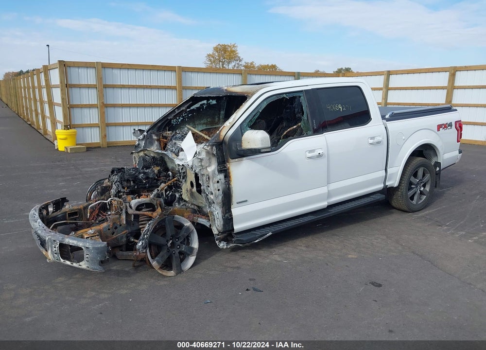 2015 FORD F-150 LARIAT VIN: 1FTEW1EG3FFA06266