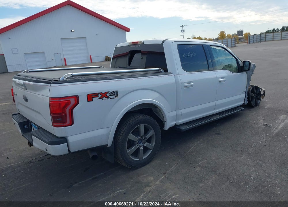 2015 FORD F-150 LARIAT VIN: 1FTEW1EG3FFA06266
