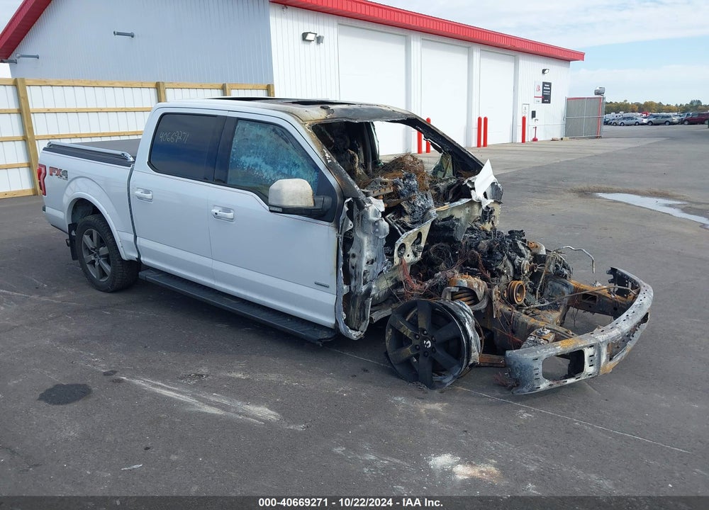 2015 FORD F-150 LARIAT VIN: 1FTEW1EG3FFA06266