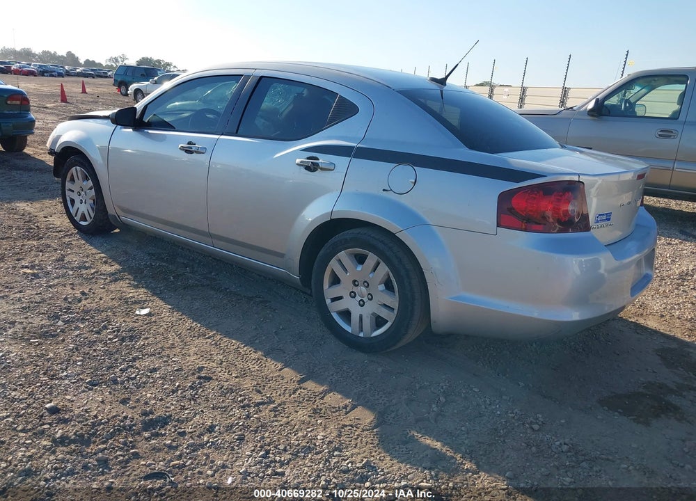 2011 DODGE AVENGER EXPRESS VIN: 1B3BD4FB3BN543654