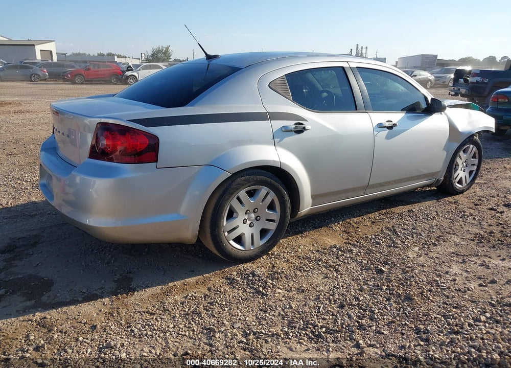 2011 DODGE AVENGER EXPRESS VIN: 1B3BD4FB3BN543654