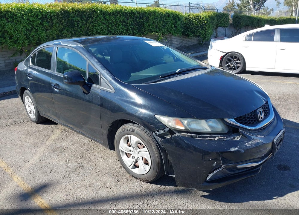 2013 HONDA CIVIC LX VIN: 2HGFB2F58DH512515
