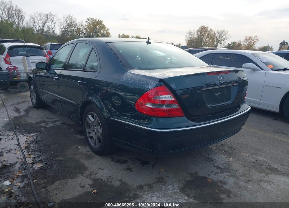 2004 MERCEDES-BENZ E-CLASS 3.2L VIN: WDBUF82J94X159972