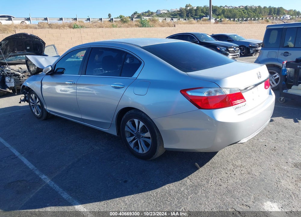 2014 HONDA ACCORD LX VIN: 1HGCR2F39EA145394