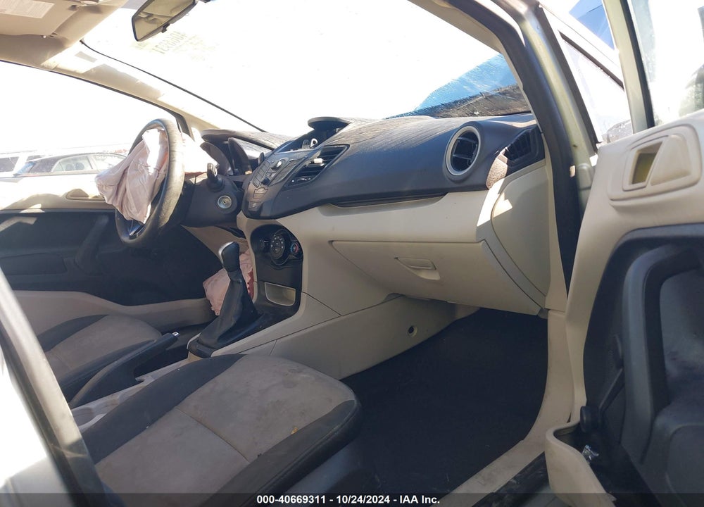 2012 FORD FIESTA S VIN: 3FADP4AJ0CM137328