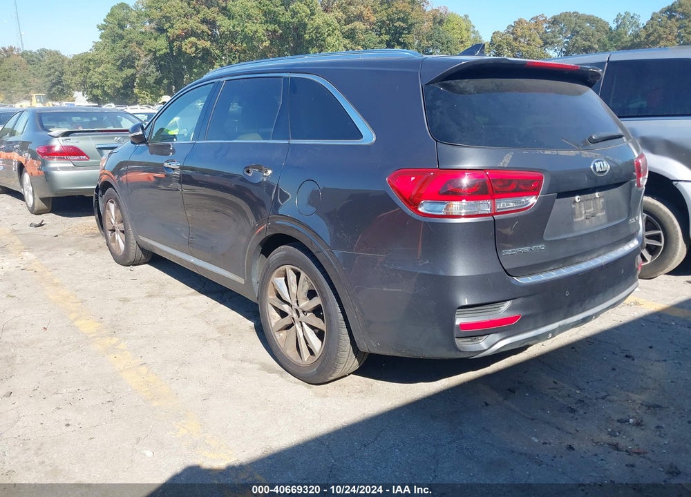 2017 KIA SORENTO 3.3L SXL VIN: 5XYPK4A59HG284292