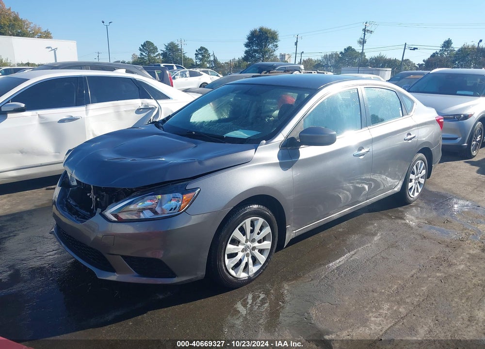 2016 NISSAN SENTRA S VIN: 3N1AB7AP7GY316971