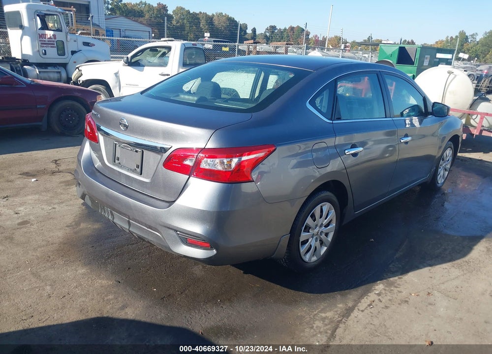 2016 NISSAN SENTRA S VIN: 3N1AB7AP7GY316971