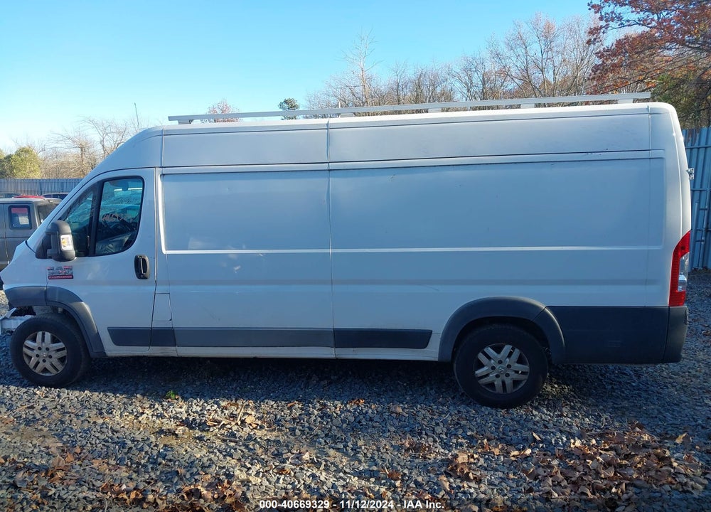 2016 RAM PROMASTER 3500 HIGH ROOF VIN: 3C6URVJG2GE102814