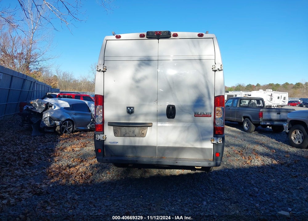 2016 RAM PROMASTER 3500 HIGH ROOF VIN: 3C6URVJG2GE102814